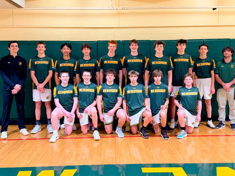Boys Junior Varsity Basketball team photo